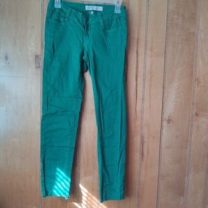 Love culture Jeans women's pants color green size 1